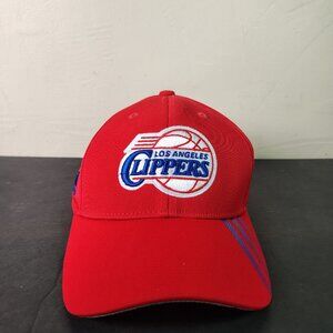 Las Angelas Clippers adidas Hat Cap Strap Back NBA Throwback Structured OSFA